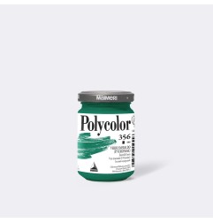 1 - TEMPERA MAIMERI POLYCOLOR VINILICA 140ml VERDE SMERALDO M1220356