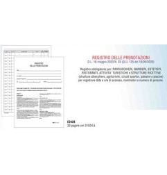 1 - EDIPRO Registro delle prenotazioni 32 pagine E2428