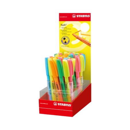 1 - Evidenziatori Stabilo Flash Fine 40 pz  555/40-1