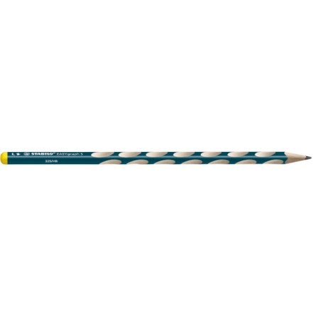 1 - STABILO EASYGRAPH SLIM ERGONOM. 6PZ. -L- HB PETROL x mancini 325/HB-6