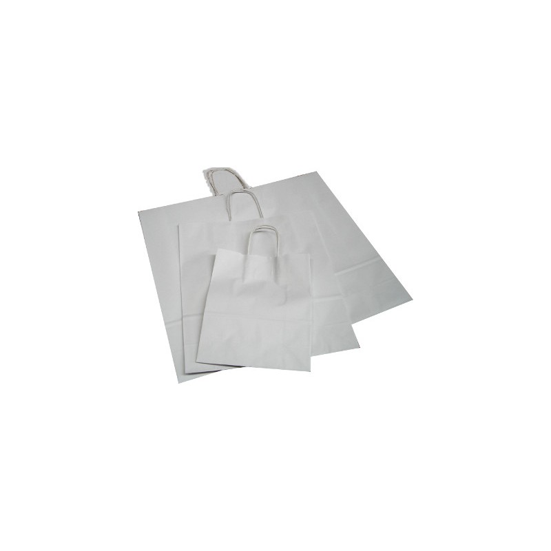 PAPERLINE SHOPPER Buste in Carta Tinta Unita Colore Bianco 36x13x41 Pezzi 10 KB110 PAPERLINE SHOPPER Buste in Carta Tinta Unita Colore Bianco 36x13x41 Pezzi 10 KB110