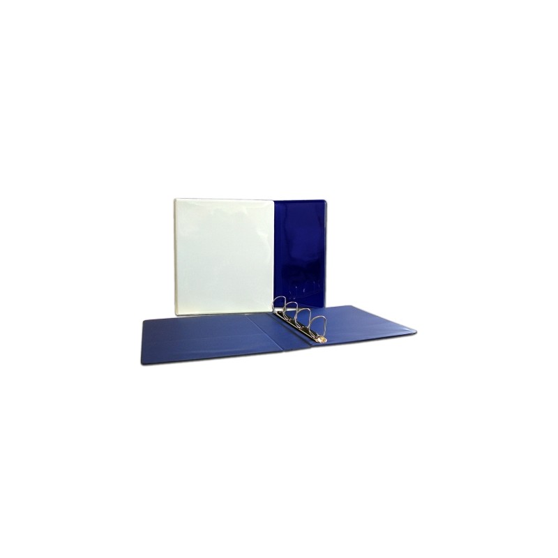 O.P. Raccoglitore a 4 anelli A4 D.20 display bianco opaco OP5.153