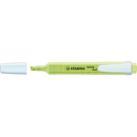 1 - Evidenziatore Stabilo Swing Cool Pastel 10 pz - Lime 2020)