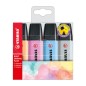 Stabilo Boss Original Pastel 4 evidenziatori colori pastello assortiti 70/4-4 Stabilo Boss Original Pastel 4 evidenziatori colori pastello assortiti 70/4-4