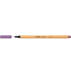 1 - Penna Stabilo point 88/62 Fineliner malva chiaro