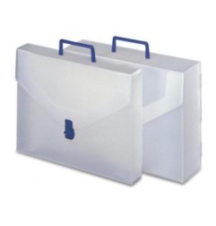 1 - ARTGRAF Valigia in Plastica Polionda a 1 Chiusura 35x50x4 374-MA