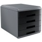 ARDA Cassettiera My Desk 4 cassetti nera CM. 4,5 18P4PN ARDA Cassettiera My Desk 4 cassetti nera CM. 4,5 18P4PN