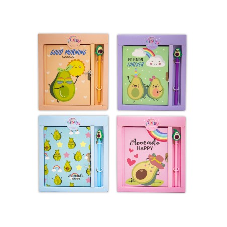1 - TEOREMA - DIARIO SEGRETO AVOCADO CON PENNA 4 MDL ASS - 52185