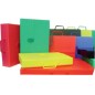 Artgraf valigetta portadisegni in plastica polionda colorata doppia chiusura 27x38 cm dorso 8 cm 278-MAC Artgraf valigetta portadisegni in plastica polionda colorata doppia chiusura 27x38 cm dorso 8 cm 278-MAC