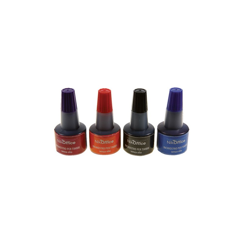 Inchiostro per Timbri in Gomma col. Blu 30ml. 13/001 Inchiostro per Timbri in Gomma col. Blu 30ml. 13/001