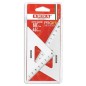 Arda coppia squadre in alluminio 45° e 60° 12 cm 80312