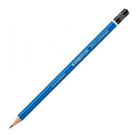 1 - STAEDTLER Astuccio 5 Matite Nere Acquerellabili Lumograph Mars  100A-G6