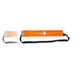 1 - ARDA Tubo cm 43/76 Telescopico Allungabile Porta Disegni Diametro 6,8 cm Colore Nero 1543N