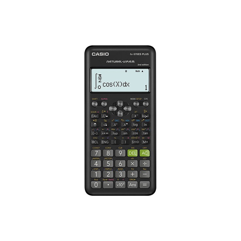 Calcolatrice Scientifica Casio FX-570ES Plus 2 417 Funzioni Calcolatrice Scientifica Casio FX-570ES Plus 2 417 Funzioni