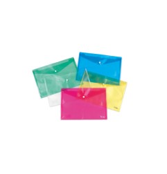 1 - ITERNET Busta portadocumenti con bottone giallo 5 pz. 7019GI