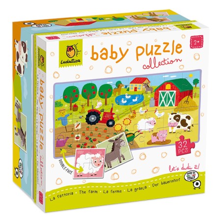 1 - LUDATTICA DUDU' BABY PUZZLE COLLECTION - LA FATTORIA 20514