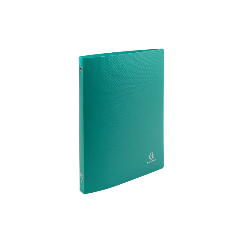 Portalistino Exacompta Opak A4 20 buste, copertina morbida in polipropilene, verde scuro - 8523E