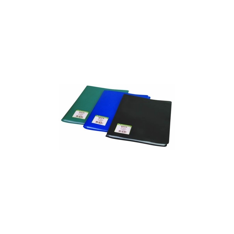 EXACOMPTA Portalistino copertina morbida colore blu Opak Exacompta A4 40 bustine 8547E EXACOMPTA Portalistino copertina morbida colore blu Opak Exacompta A4 40 bustine 8547E