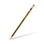STAEDTLER Conf. 12 pz Matite Nere Noris 122 HB-2 con gomma STAEDTLER Conf. 12 pz Matite Nere Noris 122 HB-2 con gomma