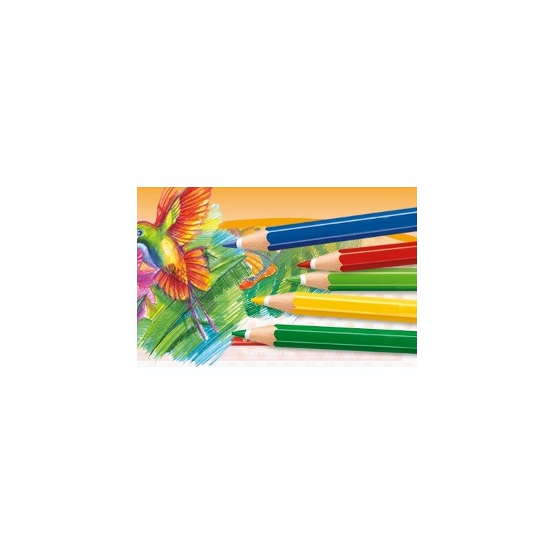 Colore pastello esagonale Staedtler 76 noris club marrone 144-76