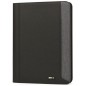 NIJI - CITY TIME PortaBlocco A4 in Tessuto Bicolore Nero/Grigio 61500 NIJI - CITY TIME PortaBlocco A4 in Tessuto Bicolore Nero/Grigio 61500