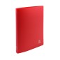 Portalistino Exacompta Opak A4 60 buste, copertina morbida in polipropilene, rosso - 8565E