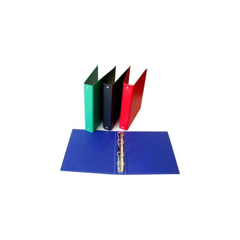 Raccoglitore a 4 anelli 15x21 D.30 blu Raccoglitore a 4 anelli 15x21 D.30 blu