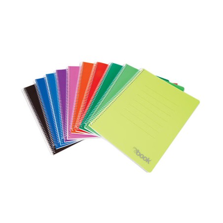 1 - NIKOFFICE Mini Quaderno Spiralato A6 MYBOOK 5M 80 fogli  30/040-8