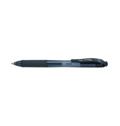 Pentel EnerGel-X BL107A Roller a Scatto 0,7 mm Inchiostro Gel Nero 12 pz