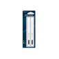 Refill per penna a sfera tipo Cross Niji, punta media, inchiostro nero, confezione da 2 pezzi - 61908 Refill per penna a sfera tipo Cross Niji, punta media, inchiostro nero, confezione da 2 pezzi - 61908