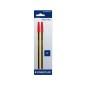 Staedtler Blister con 2 penne noris rosso Staedtler Blister con 2 penne noris rosso