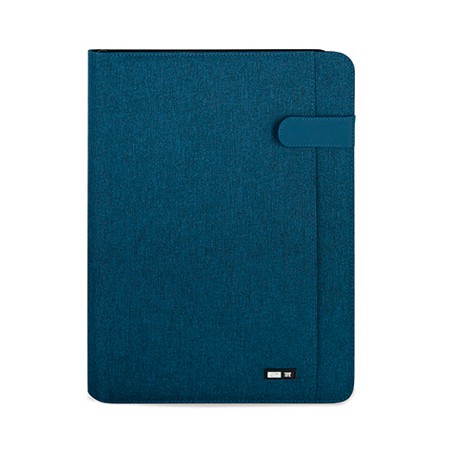 Portablocco Niji City Time formato A4 in poliestere, colore blu - 61919