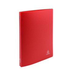 1 - EXACOMPTA Portalistino copertina morbida rosso exacompta 100 bustine A4 85105E