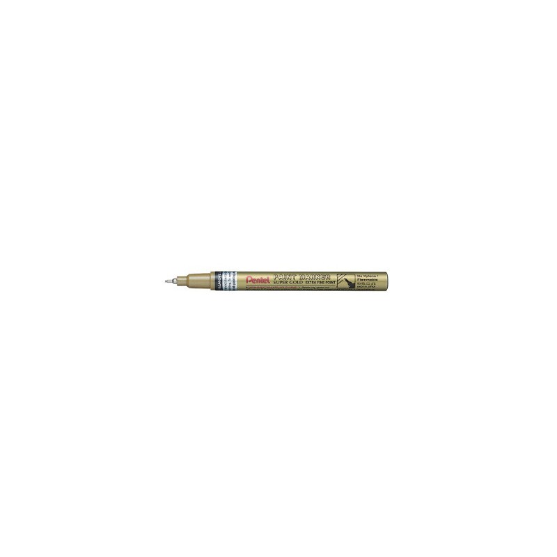 Pentel Paint Marker MFP10 X punta extra fine 0.6 mm oro 12 Pz