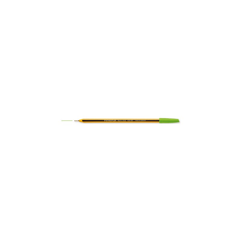 STAEDTLER Penna a Sfera Noris stick Colore verde chiaro M 10 pz STAEDTLER Penna a Sfera Noris stick Colore verde chiaro M 10 pz
