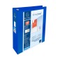 Raccoglitore Exacompta Kreacover A4 Maxi 4 anelli a D da 60 mm, personalizzabile, blu - 51845BE Raccoglitore Exacompta Kreacover A4 Maxi 4 anelli a D da 60 mm, personalizzabile, blu - 51845BE