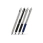 Penna multifunzione Niji Quad-Point 4 in 1, sfera blu, nera e rossa e portamine 0,5 mm, con astuccio - 4910 Penna multifunzione Niji Quad-Point 4 in 1, sfera blu, nera e rossa e portamine 0,5 mm, con astuccio - 4910