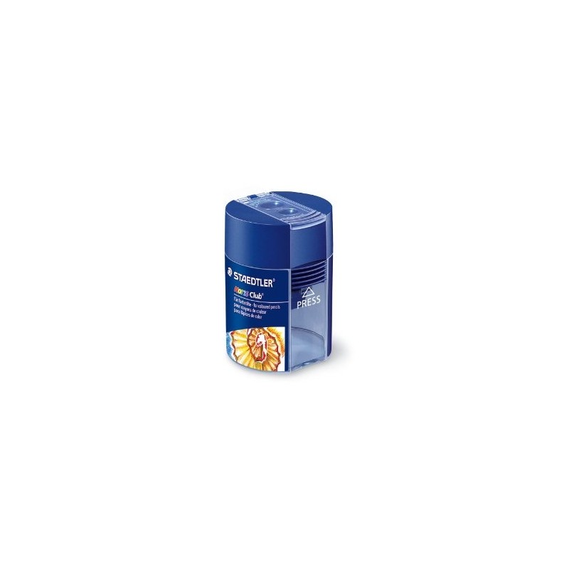 STAEDTLER Temperamatite a 2 Fori con Serbatoio in Plastica 512-002 STAEDTLER Temperamatite a 2 Fori con Serbatoio in Plastica 512-002