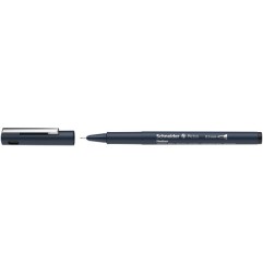 1 - SCHNEIDER 10 pz Penna disegno tecnico Pictus 0,3 colore nero 197301