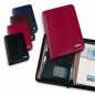 Portablocco Niji City Time Professional in similpelle con zip, colore nero - 4850-N Portablocco Niji City Time Professional in similpelle con zip, colore nero - 4850-N