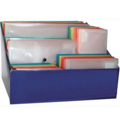 1 - Busta portadocumenti con bottone colori ass. 120 pz. 01/214/ES