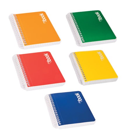 1 - NICKOFFICE - MYBOOK Quaderno Maxi Spiralato 1R 4 Fori 144 fogli 80gr - Colori Assortiti 30/039-1