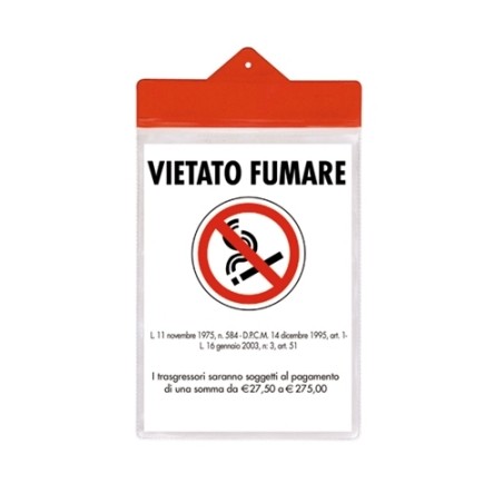1 - SVAR Busta appendibile porta avviso 22x30 cm