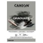 Canson blocco per tecniche miste Graduate Mix Media grigio A3 220 g/m² 30 fogli collato C400110372 Canson blocco per tecniche miste Graduate Mix Media grigio A3 220 g/m² 30 fogli collato C400110372