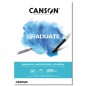 Canson blocco per acquerello Graduate Aquarelle A3 250 g/m² 20 fogli collato C400110375 Canson blocco per acquerello Graduate Aquarelle A3 250 g/m² 20 fogli collato C400110375