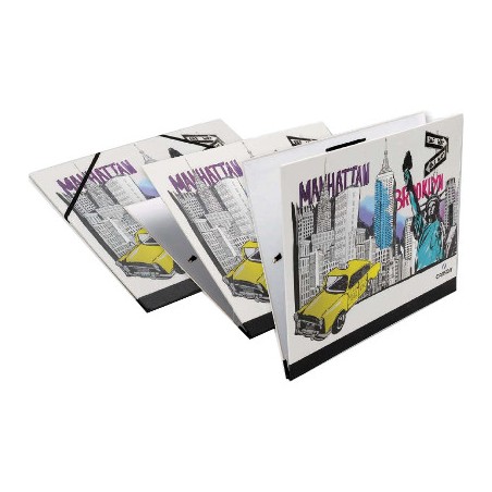 1 - CANSON Cartella porta disegni con fantasia New York 400-037-222