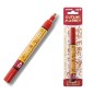 MARKER PEN DOUBLE LINE ORO/ROSSO 2/3mm 20/215 MARKER PEN DOUBLE LINE ORO/ROSSO 2/3mm 20/215