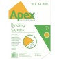 Fellowes Copertine per Rilegatura Apex Effetto Pelle Carta da Zucchero A4 230 g/m² 100 pz 6501101 Fellowes Copertine per Rilegatura Apex Effetto Pelle Carta da Zucchero A4 230 g/m² 100 pz 6501101