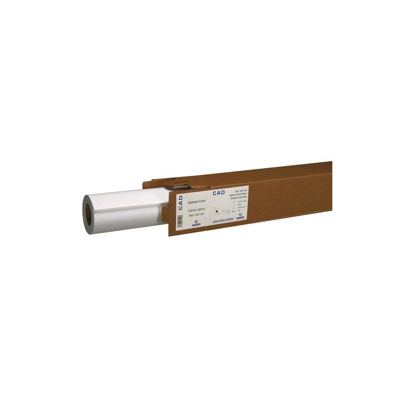 Canson carta lucida satinata per plotter rotolo 91,4 cm x 50 m 95 g/m² 12-360 Canson carta lucida satinata per plotter rotolo 91,4 cm x 50 m 95 g/m² 12-360