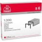 MAESTRI 1000 pezzi Punti Ro-ma metallici per spillatrice S6 MAESTRI 1000 pezzi Punti Ro-ma metallici per spillatrice S6